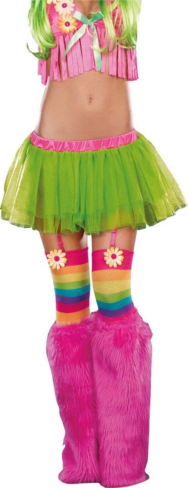 DREAMGIRL Daisy Neon 70's Dazed festival costume Y2K Sm, med Lg - Image 2 of 4