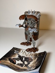 LEGO BIONICLE: Rahkshi Panrahk (8587) Complete with Canister, Kraata, Manual