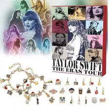 Taylor Swift The Eras Tour Advent Calendar of Bracelet Charms