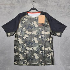Simms Fishing Mens Large Challenger Solar Camo UPF 30 T Shirt NWT