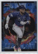 2024 Topps Finest Rare Blue Refractor 48/99 Yandy Diaz Yandy Díaz #246 06qx