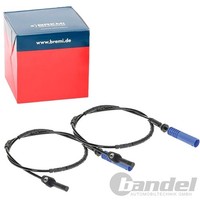2X Bremi ABS-SENSOR Raddrehzahl Hinten Passend FÜR BMW X1 Links+Rechts | 51587