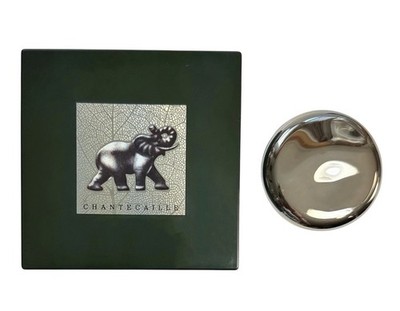 Chantecaille The Elephant Palette RARE w Chrome Compact Mini Elephant Blush Lot