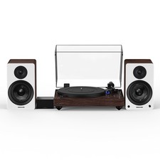 Fluance RT84 Vinyl Turntable, PA10 Preamp, Ai41 Powered 5" Bookshelf Speakers