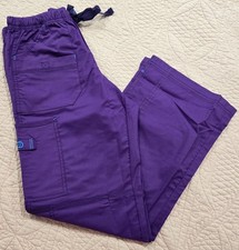 WonderWink WonderFlex 5108 Electric Violet XSmall PETITE Scrub Pant