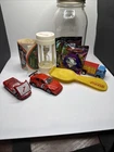 Vintage Coca-Cola Collectibles Lot of Mixed Items . Together In mason Jar