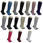 6 Pairs Men & Women Compression Socks Fit Knee High Support Running Travel