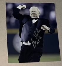 DAVE NIEHAUS SIGNED PHOTO 8 X 10 AUTOGRAPHED PHOTO  HOF FORD FRICK WINNER