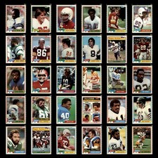 1981 Topps NM-Mint NFL Lot 30 Football Cards Dallas Cowboys - Ed Too Tall Jones