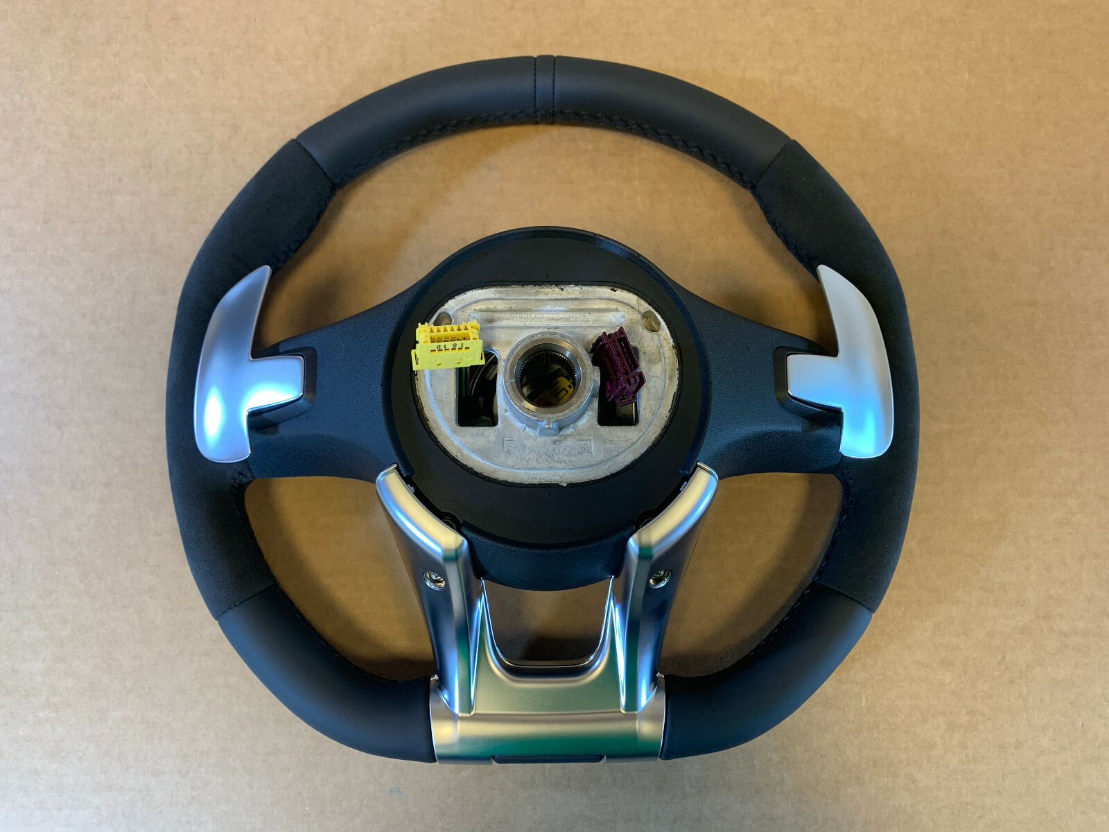 Mercedes W205 W213 W222 W253 W463 AMG Steering Wheel ALCANTARA  