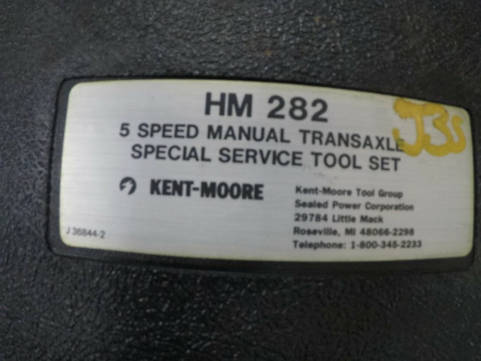 KENT MOORE GM SPECIAL TOOL J36844 HM 282 Tranny KitNEVER USED! eBay
