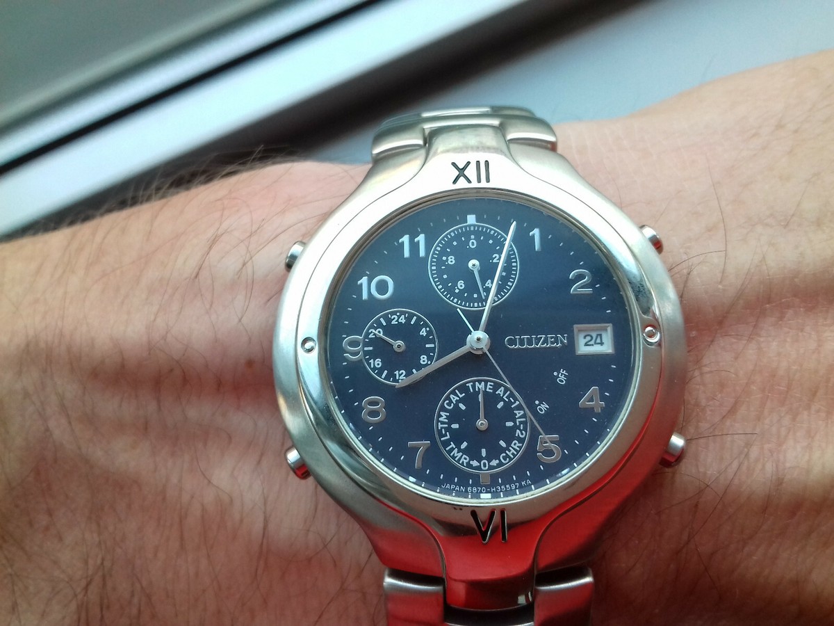 Citizen VINTAGE COLLECTION 6870-H21041 Y CHRONOGRAPH ALARM WATCH