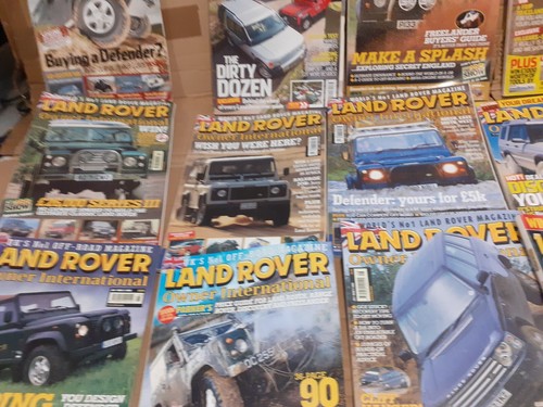Land Rover Magazine verschiedene Daten/Jahre seltene Arbeit Lot 28 - Bild 6 von 14