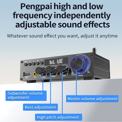 LEPY-T1 Aluminum Amp: Auto Memory Resume & EQ Sound Mode Switch - Picture 7 of 20