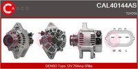 Casco Lichtmaschine Generator 70A 12V FüR Toyota Yaris 1.4 D-4D CAL40144AS