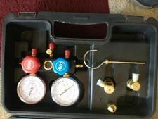 New FJC Professional Aluminum A/C Manifold Gauge Set w/Hoses for 404a+ 6697P 1/4