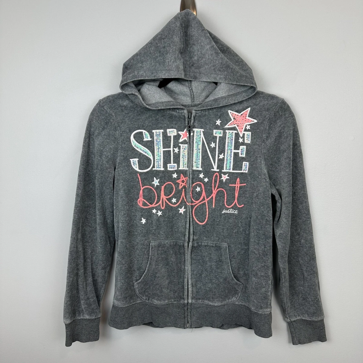 Justice zip up hoodie 2025