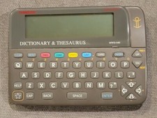 Franklin Electronics MWD-640 Dictionary  Thesaurus  Bookman Tested w batteries 