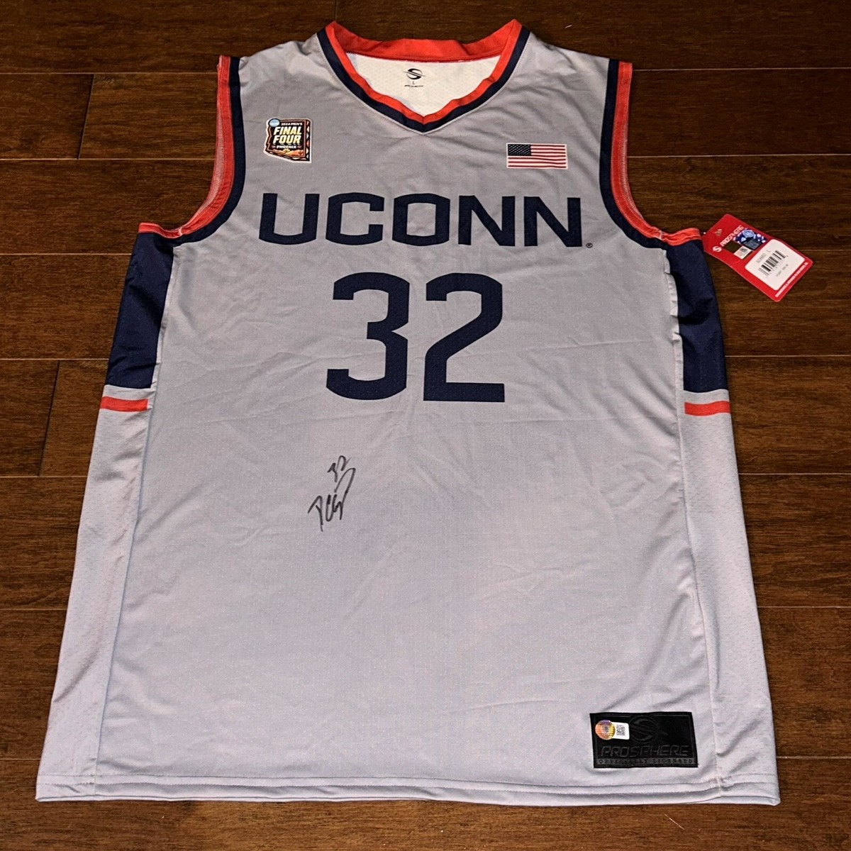 UConn Huskies バスケットボールジャージ #5 Basketball Jersey Genuine Collective UConn Huskies Women's - Paige