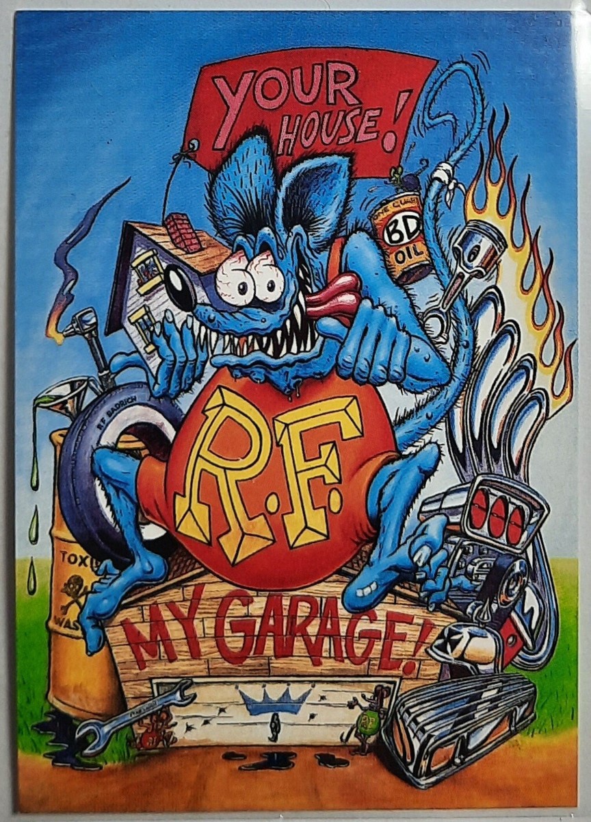 1996 Rat Fink card 