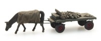Artitec 316.051 - 1:160: Kohlenwagen Mit Pferd, Fertigmodell - Neu + Ovp
