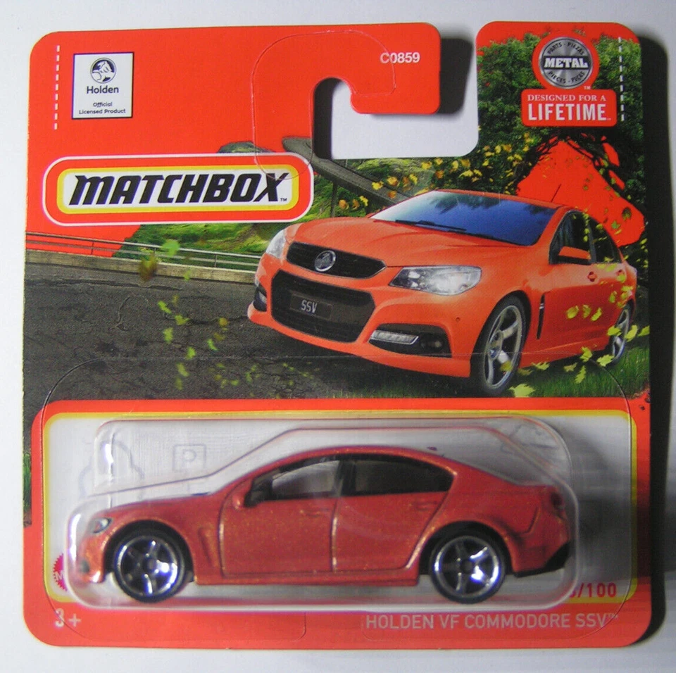 Matchbox - Holden VF Commodore SSV - Orange - MBX Road Trip 2024 - HVN64