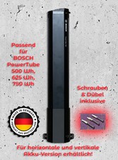 Wandhalterung für BOSCH PowerTube E-Bike Akku 500, 625 & 750 Wh, Versand inkl.