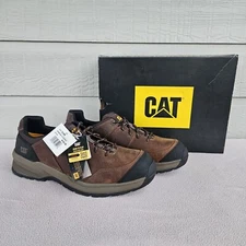 Caterpillar Streamline 2.0 Leather Composite Toe Work Shoe Boot Men SZ 14 Clay