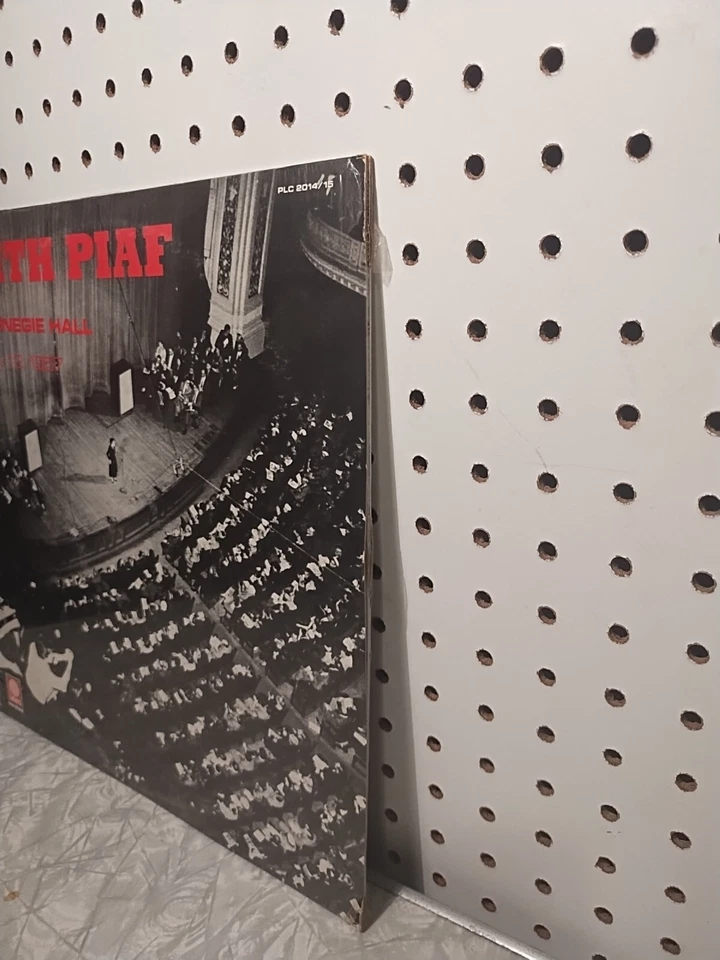 Edith Piaf At Carnegie Hall January 13, 1957 2 LP 1977 Hymne A L'amour Sealed - Image 3 of 4