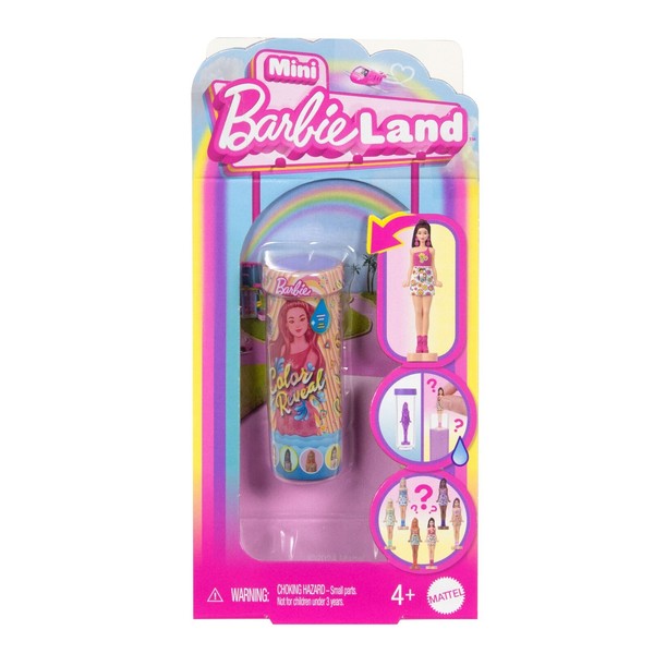 Mattel® JCR08 Barbie Mini Barbieland Color Reveal (1 StüCk, Zufall), Neu & Ovp-image