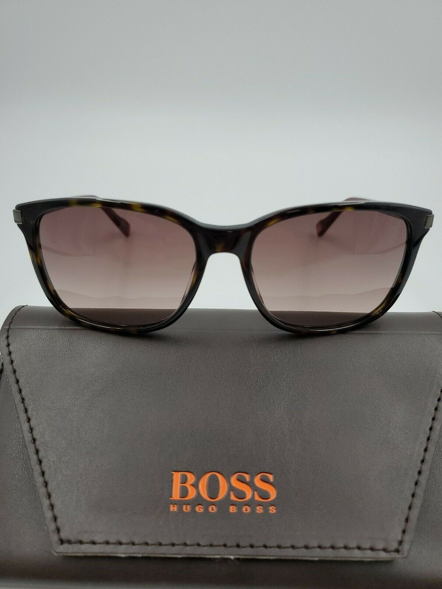 HUGO BOSS ORANGE UNISEX SUNGLASSES BO 0197/S HAVANA BURG 55 -17