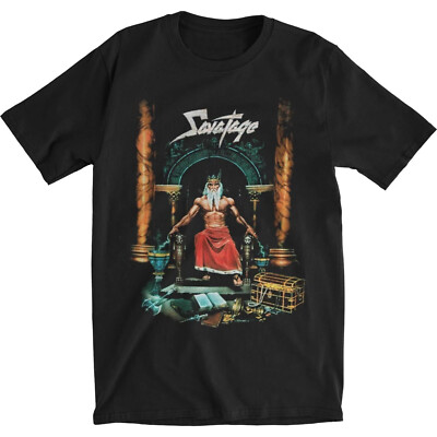 SAVATAGE cd cvr HALL OF THE MOUNTAIN KING Official SHIRT MED New OOP sirens