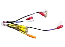 ALPINE ILX-407 ILX407 GENUINE RCA HARNESS CABLE FRONT REAR SUB AUX CAMERA