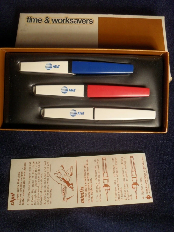 AT&T Advertising Items From 1980's & '90's But NEW Salesman Samples -5 Different - Image 2 of 4