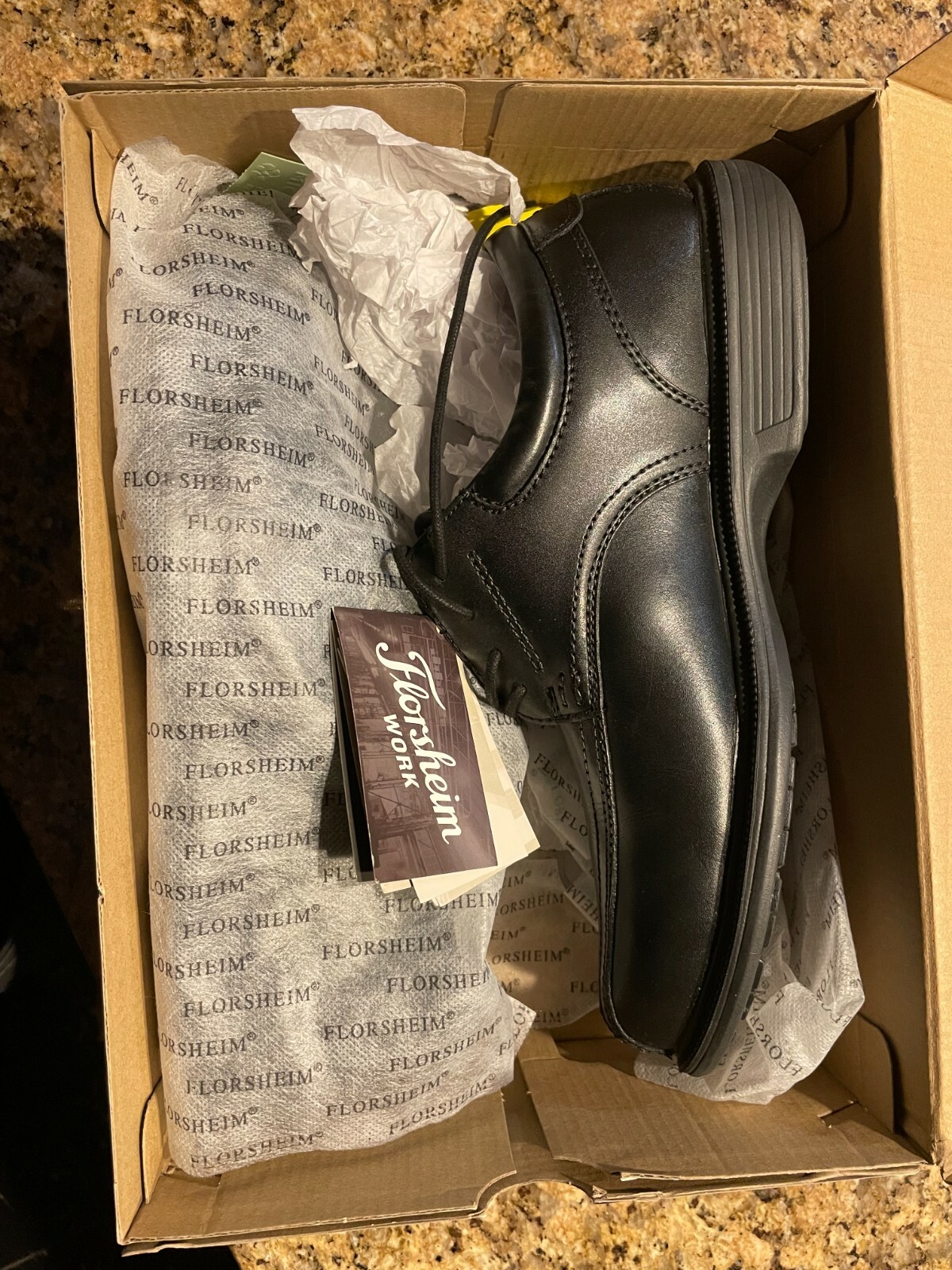 florsheim steel toe work shoe fs2000