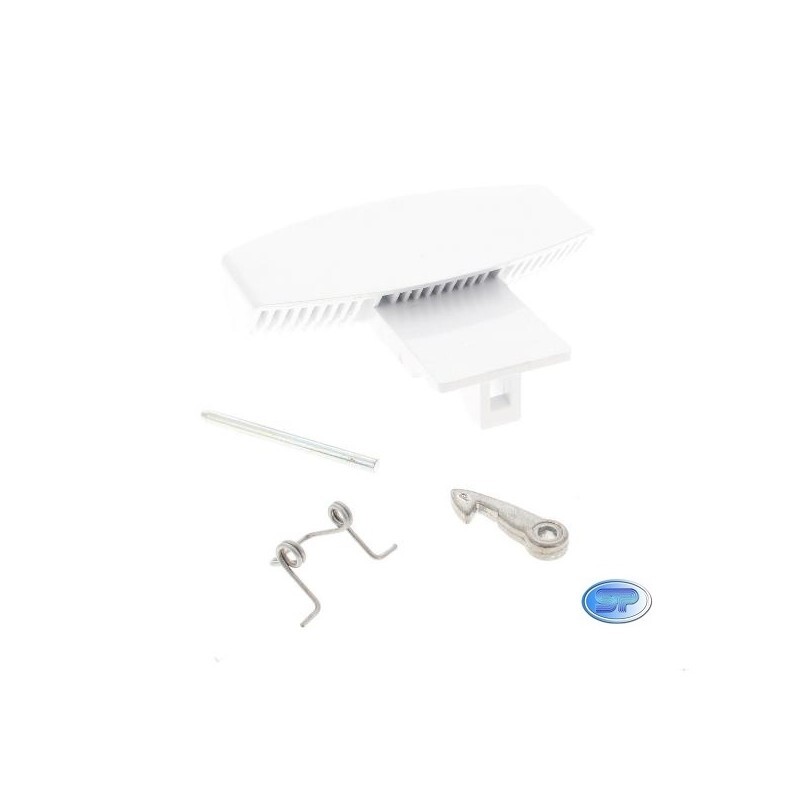 Kit Maniglia Porta Originale Bianca Per Lavatrici Hotpoint E Indesit