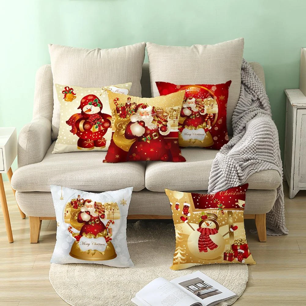 Christmas cushions cheap ebay