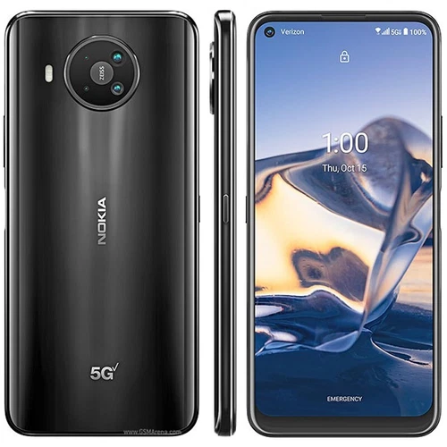 Nokia 8 V 5G UW 6GB RAM + 64GB ROM 64MP Verizon / Unlocked DUAL SIM Smartphone Szary - Zdjęcie 2 z 5