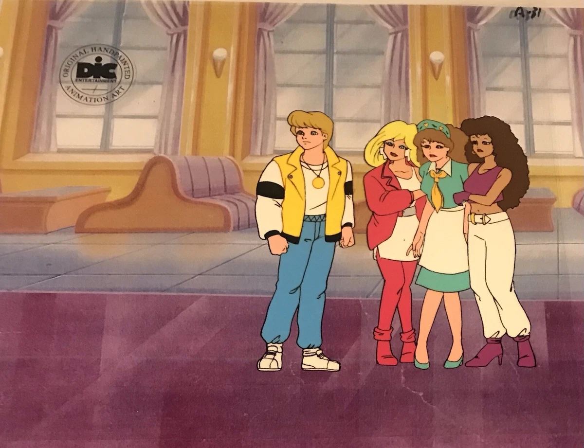 Beverly Hills Teens Original Animation Art Cel DIC Entertainment | eBay