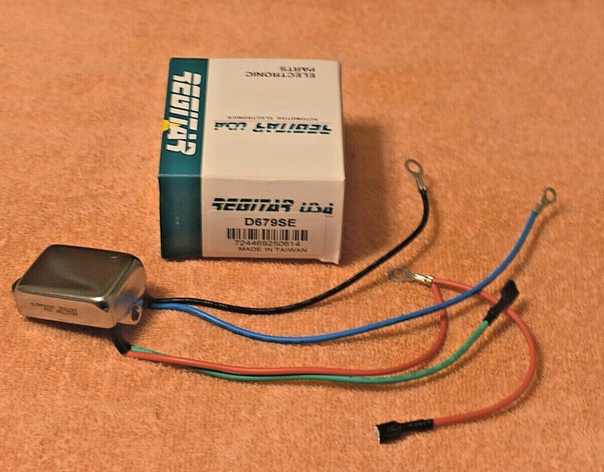 12V CONVERSION REGULATOR 1 WIRE HOOKUP FOR CHRYSLER SQUARE BACK