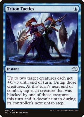 Triton Tactics [Duel Decks: Merfolk vs. Goblins] Magic MTG