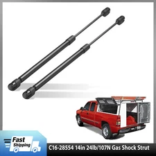 2pcs C16-06389 14" 24lb/107N Gas Shock Strut for Leer Camper Shell Window