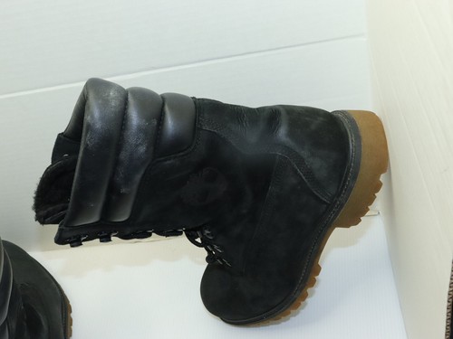 Stivali da uomo Timberland TB 0A1UCY Premium 8 pollici sherling neri taglia 11,5 - Foto 22 di 23
