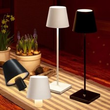 LED Table Lamps 3 Levels Dimmable Touch Night Light USB Rechargeable Lamp Room