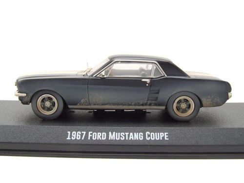 Ford MUSTANG Coupé 1967 Mate Negro Sucia Creed II 1:43 Greenlight - Imagen 3 de 9