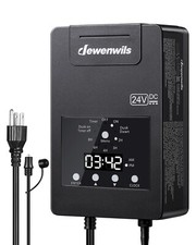 DEWENWILS 120W Low Voltage Landscape Transformer 120V AC to 24V DC Weatherproof