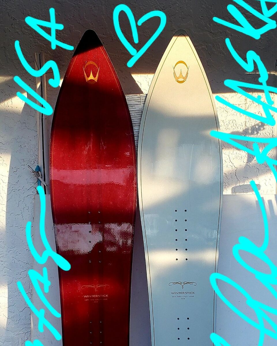 SNOWBOARD, Super RARE Vintage Winterstick Swallowtail SNOWBOARD, Super RARE Vintage Winterstick Swallowtail
