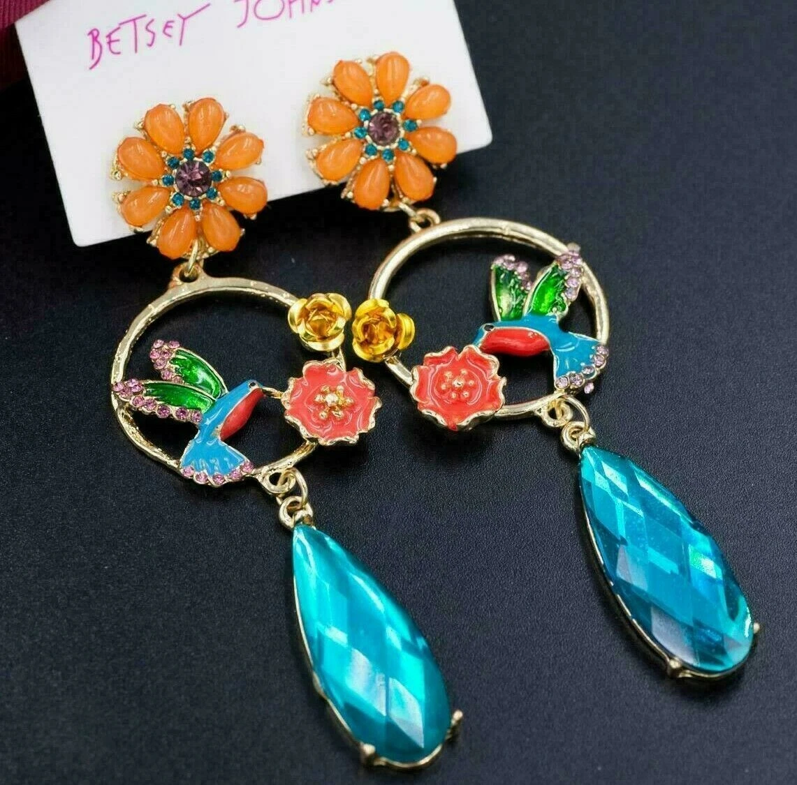 Big clearance rainbow earrings