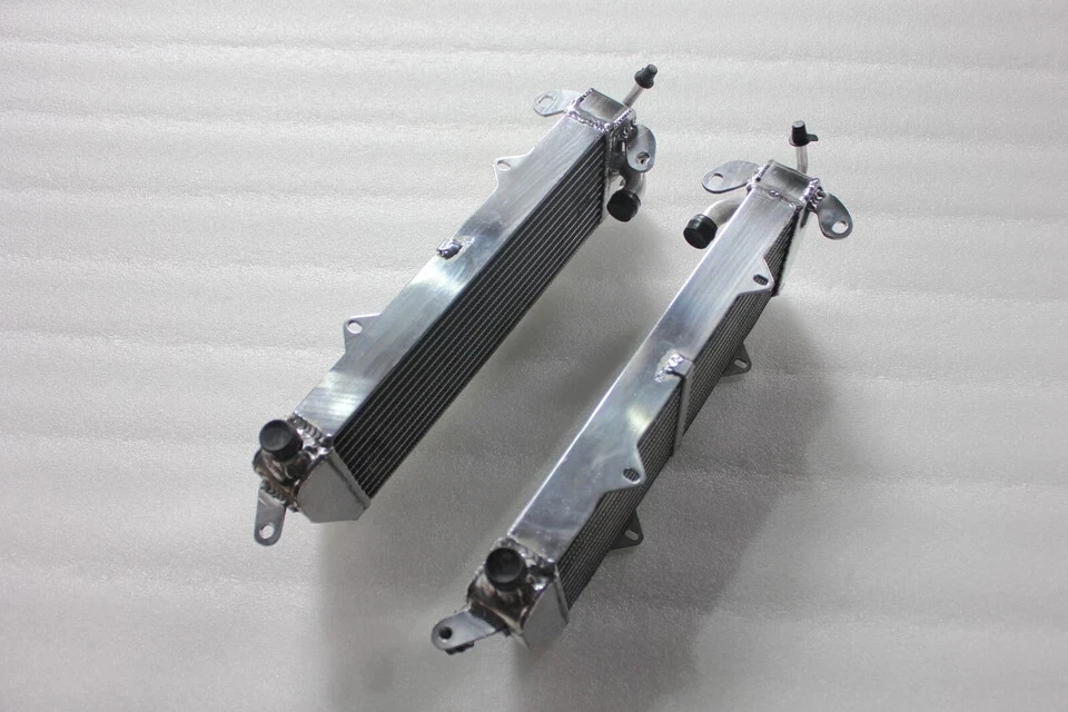 Radiadores de aluminio izquierdo+derecho para KTM 2 tiempos 350 500 GS MX MXC 1985-1986 Foto 2 de 4