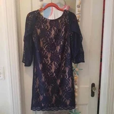 Lilly Pulitzer Bellmont Dress Paradise Found Lace Sm